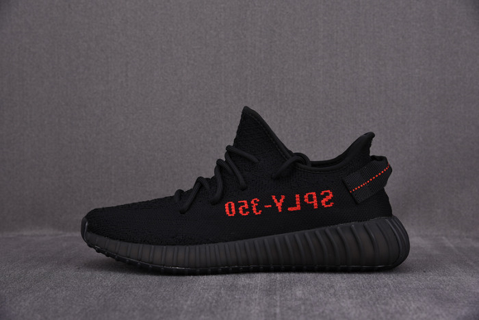 Yeezy Boost 350 V2 Black Red CP9652 - Image 2