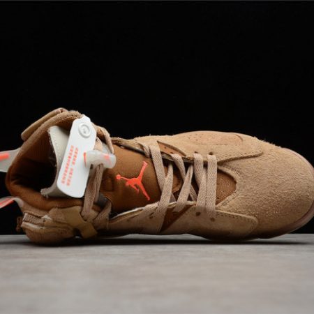 TRAVIS SCOTT X AIR JORDAN 6 BRITISH KHAKI DH0690-200 - Image 14