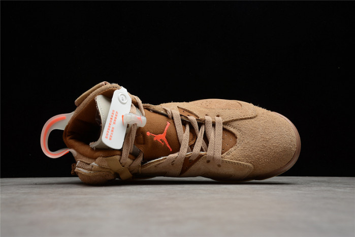 TRAVIS SCOTT X AIR JORDAN 6 BRITISH KHAKI DH0690-200 - Image 14