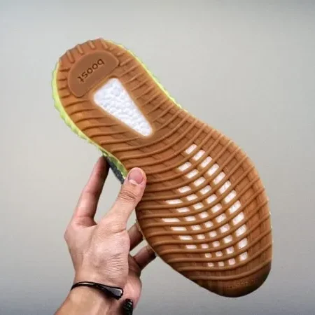 Yeezy350 Boost V2 “ Semi Frozen Yellow" - Image 9