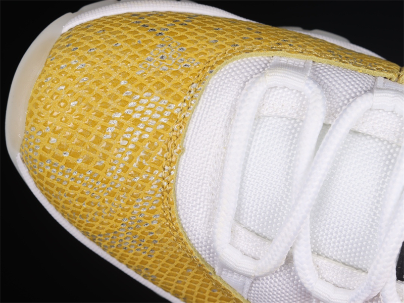 Air Jordan AJ11 Low SE "Yellow Snakeskin" AH7860-107 - Image 7