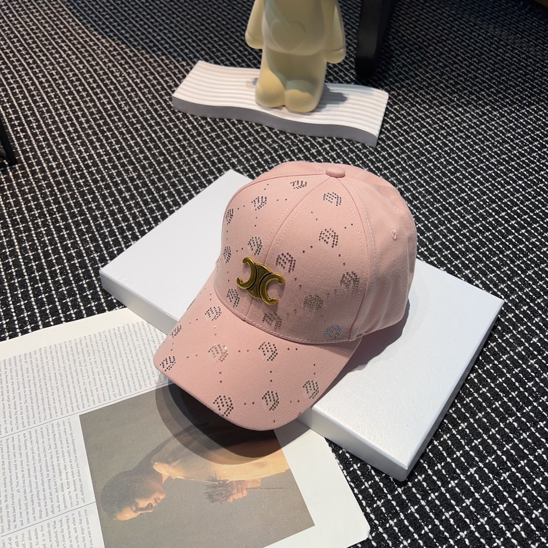 Ceiline Rhinestone Baseball Cap Sunhat - Image 4