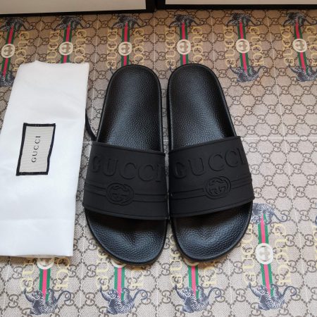 Gucci GG Wmns Rubber Slide Sandal 525140 - Image 4