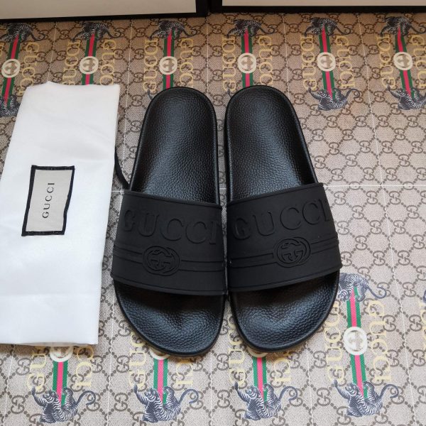 Gucci GG Wmns Rubber Slide Sandal 525140