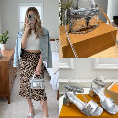 LV Shoes & Bag Set