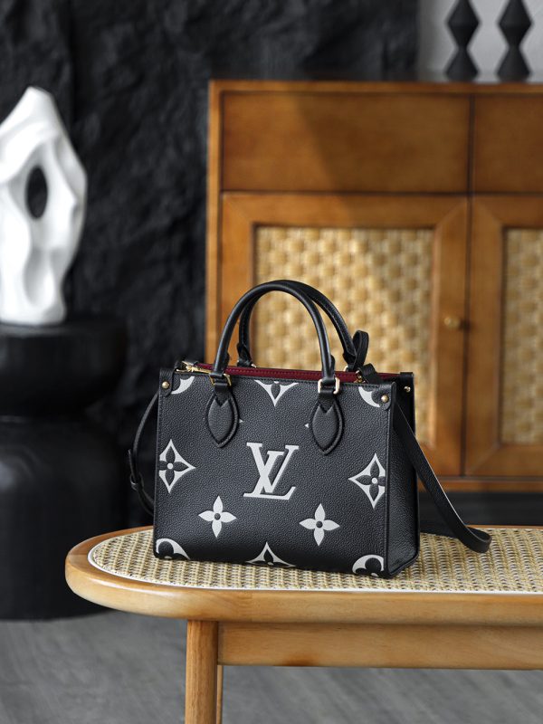 LV OnTheGo PM Bicolor Monogram Empreinte Bag - Top Quality