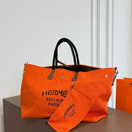 Hermas Canvas Tote Bag - Image 11