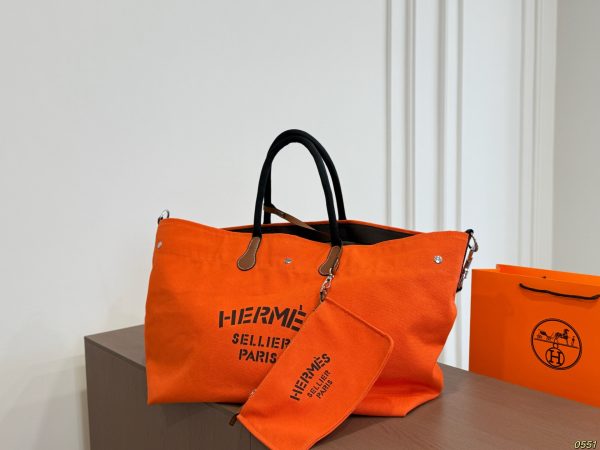 Hermas Canvas Tote Bag