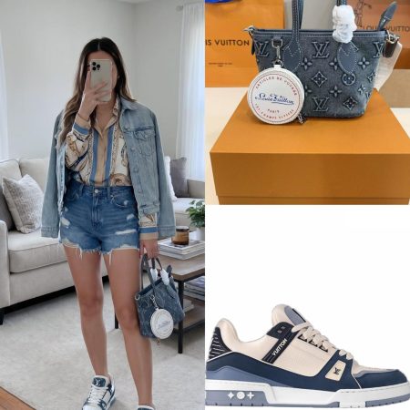LV Shoes & Bag Set