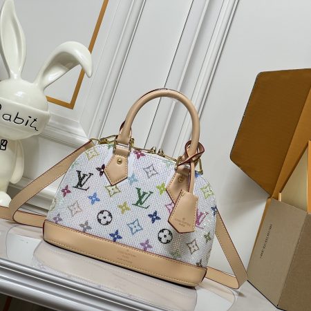 LV x TM Alma BB Shiny Handbag