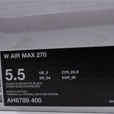 Nike AIR MAX 270 OCEAN BLISS Ocean Bliss AH6789-400 - Image 14
