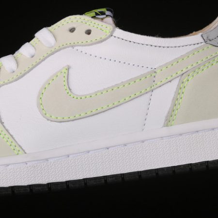 Jordan 1 Retro Low White Ghost Green Black DM7837-10R - Image 11