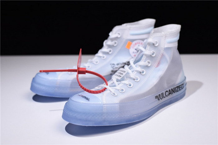 OFF-WHITE x Converse Chuck Taylor All Star 1970s White 162204C - Image 14