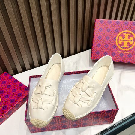 Tory Burch Leather Comfortable Fisherman Shoes   Sandals Slide - Image 4