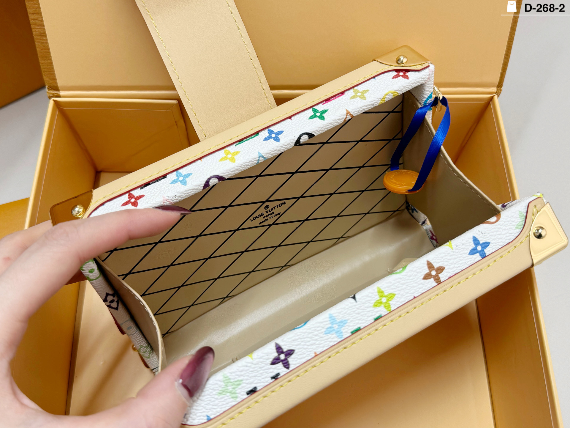 LV x TM Petite Malle Monogram Bag - Image 9
