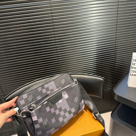 LV Messenger Bag - Image 4