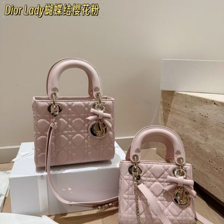 Dior Small & Micro Lady Dior My ABC Dior Bag with bow - Image 7