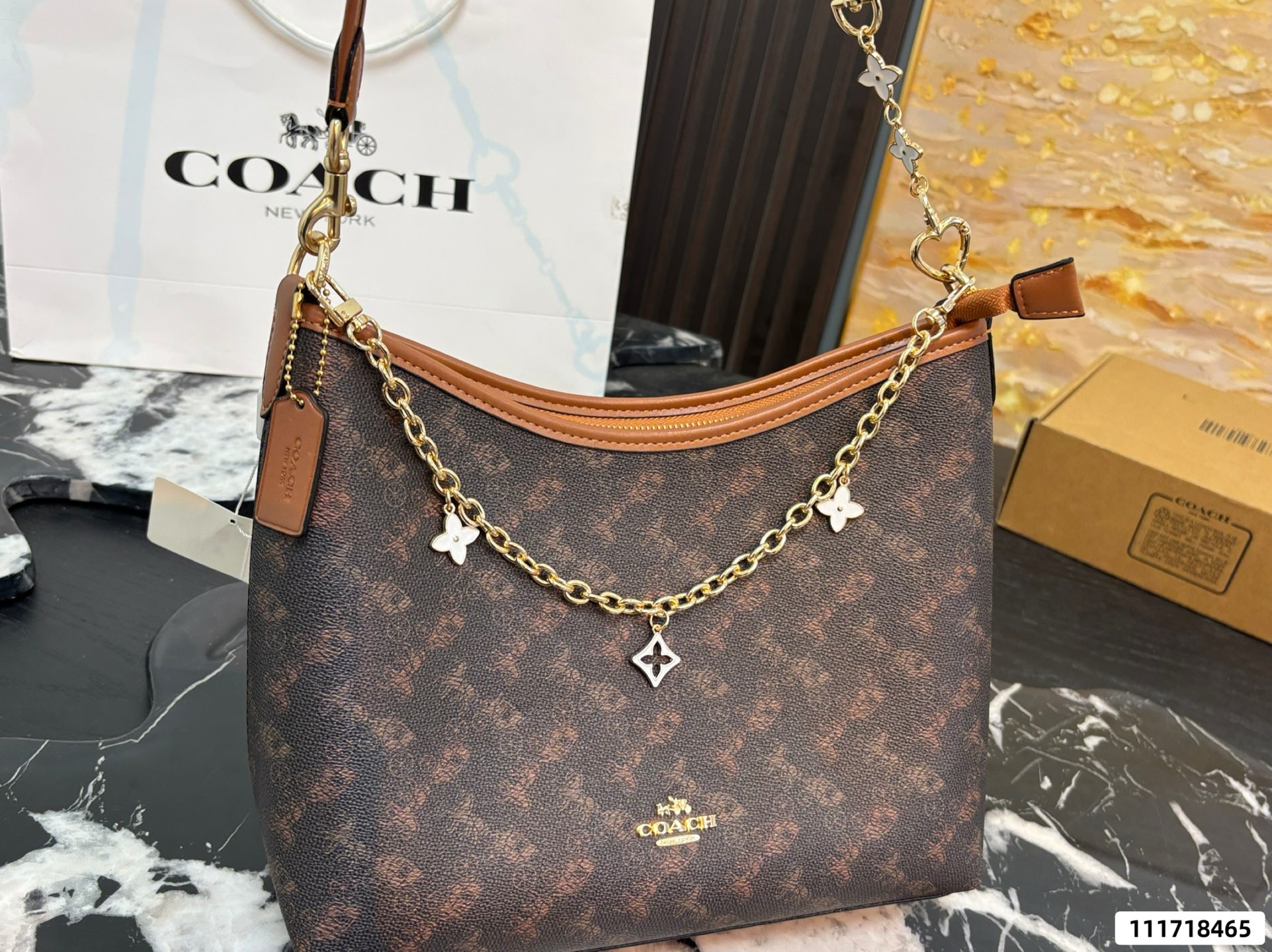 Coach Laurel Chain Wave Bag - Image 4