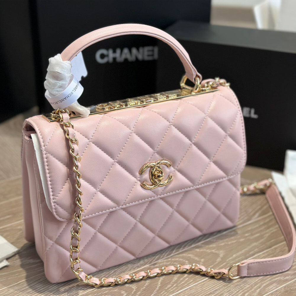 Chanel Trendy CC Relief Handle Bag - Image 4