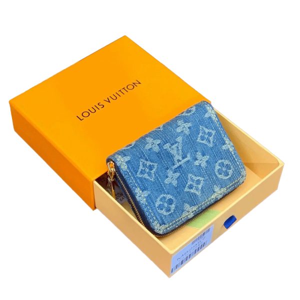 LV Monogram jacquard denim bag