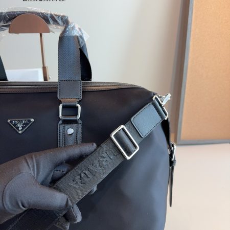 Prada Black Travel Tote Bag - Image 2