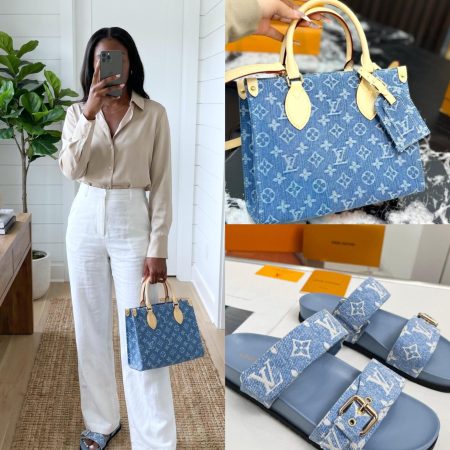 LV Shoes & Bag Set