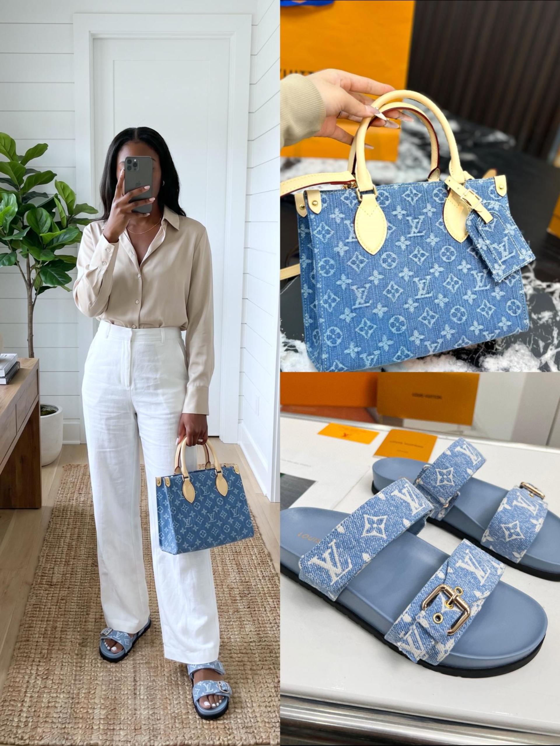LV Shoes & Bag Set - Image 1
