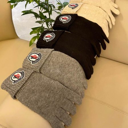 Moncler Autumn Winter Wool Knit Gloves - Image 1