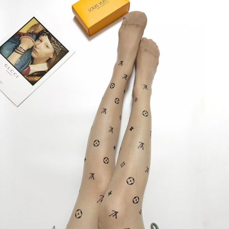 LV Monogram Mesh Stockings