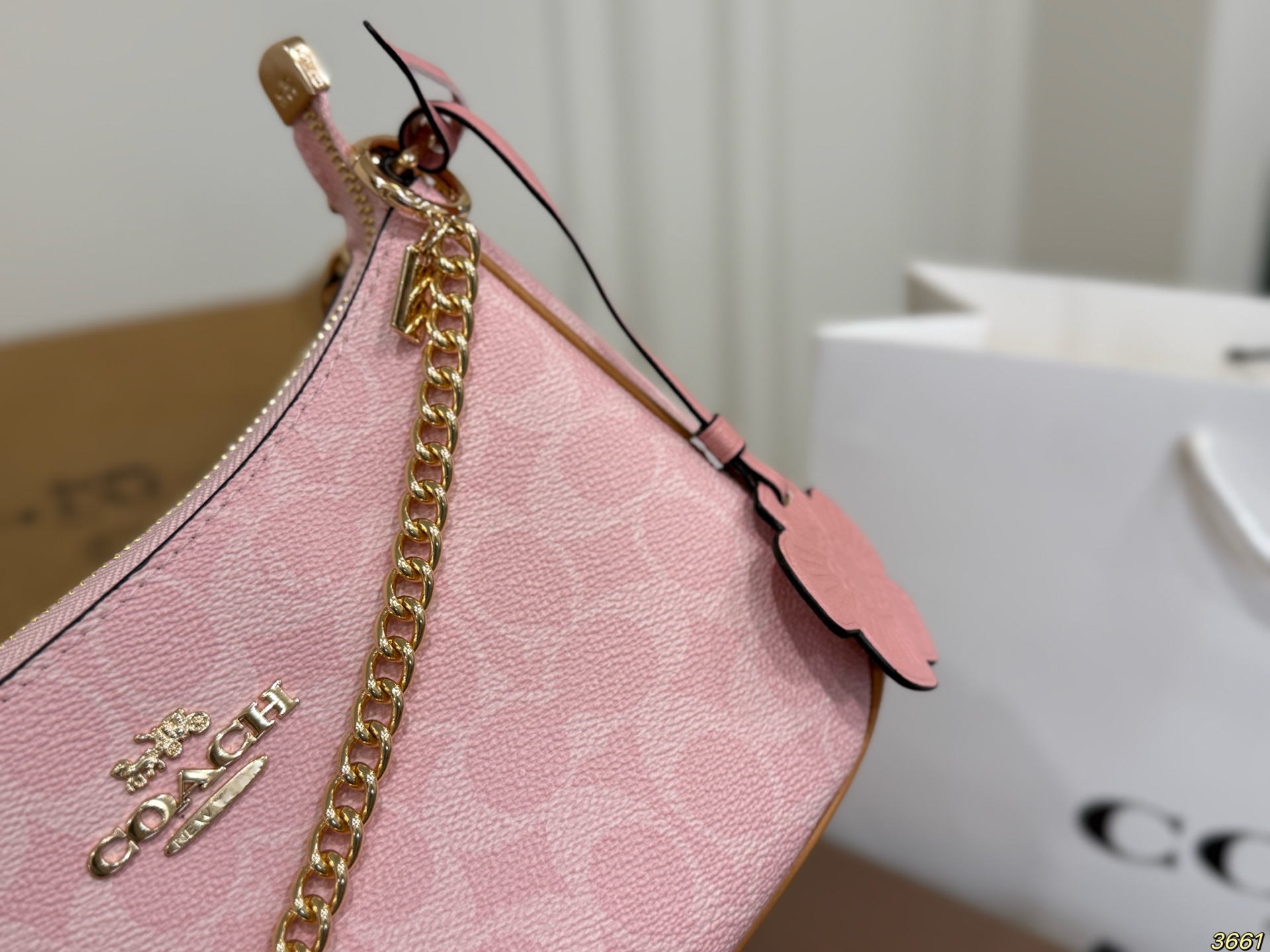 Coach Mahjong Underarm Bag - Image 4