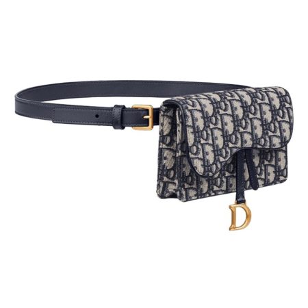 DIOR Oblique Saddle Crossbody Bag - Image 3