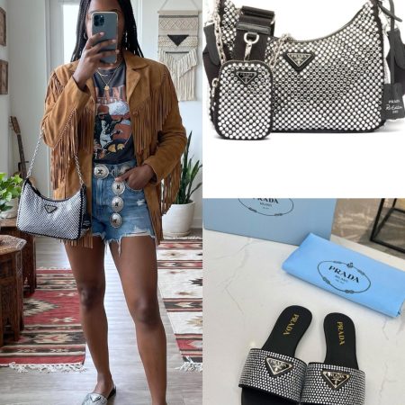 Prada Shoes & Bag Set