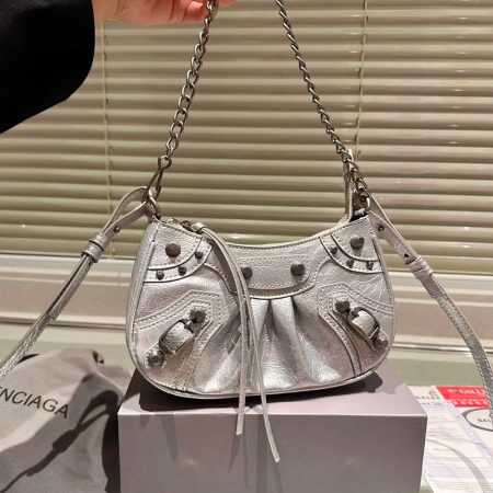 Balenciaga Le Cagole Chain Bag - Image 8