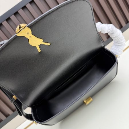 YSL Caviar Black Quilted Handbag - Image 11