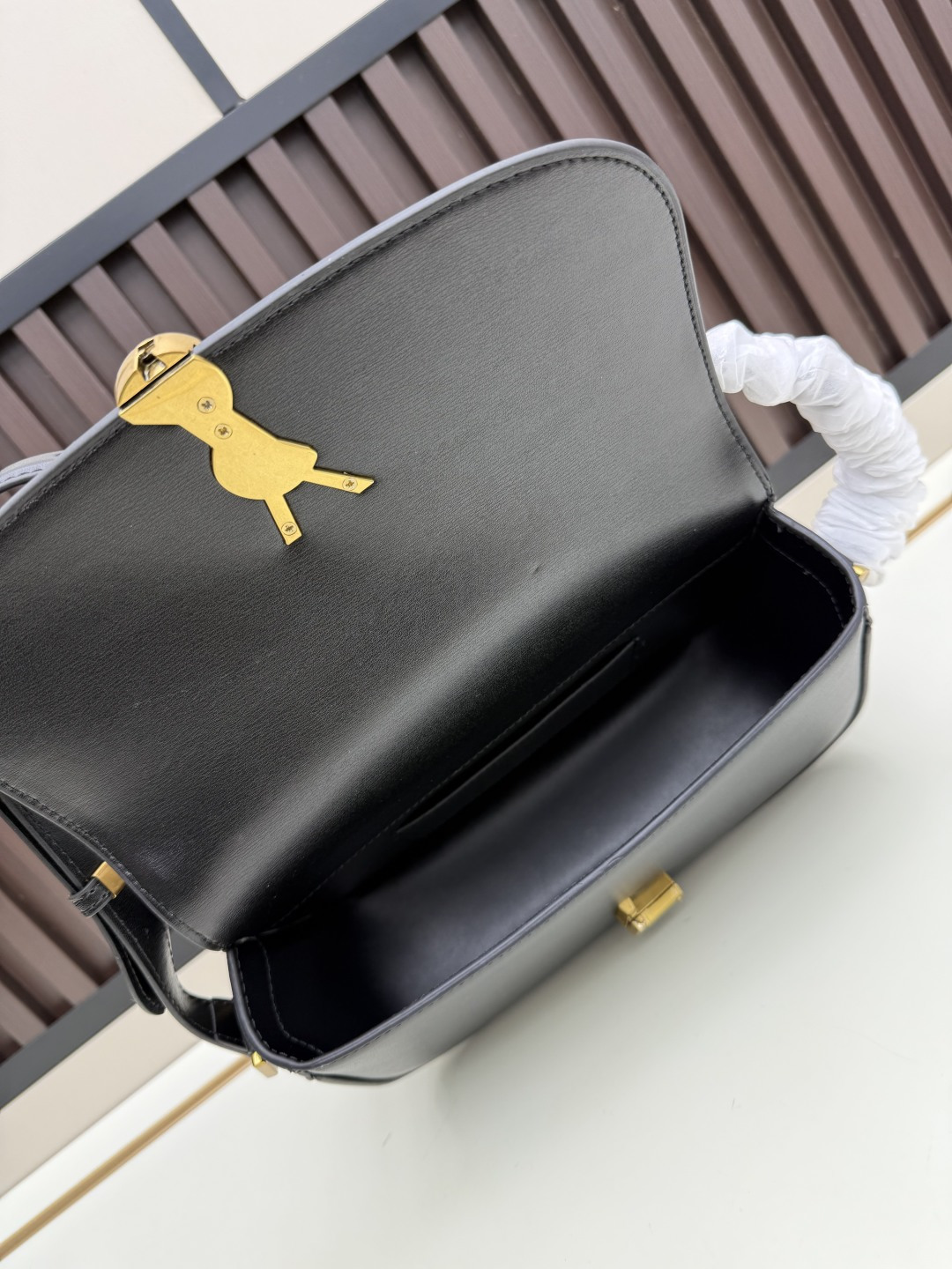 YSL Caviar Black Quilted Handbag - Image 11