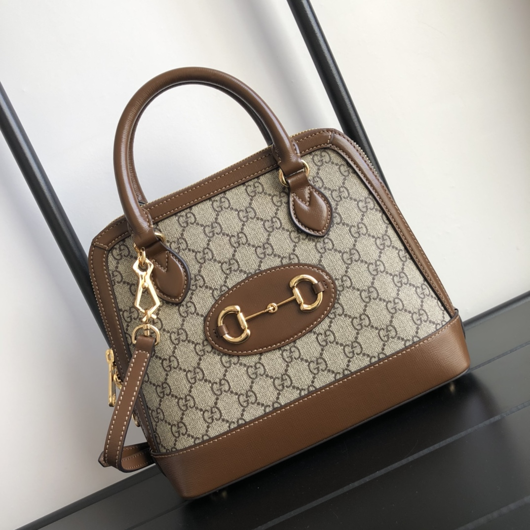 Gucci Hrsebit 1955 Shell Handbag - Image 4
