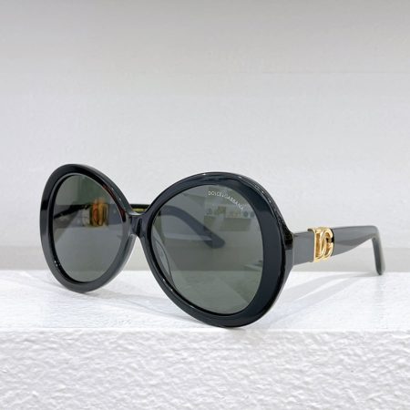 DOLCE & GABBAN DG Mirror leg Hollowed out Logo Sunglasses Top quality - Image 1