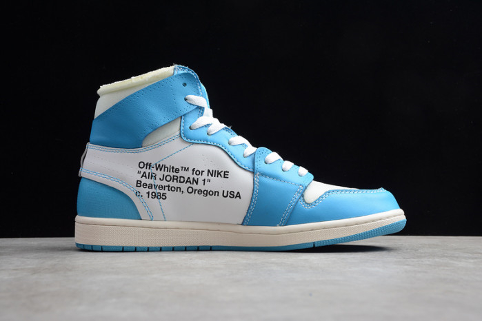 Off-White Air Jordan 1 Powder Blue UNC AQ0818-148 - Image 20