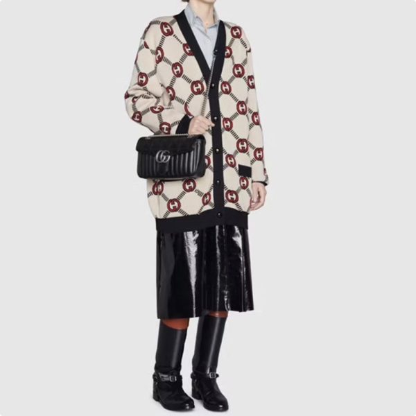 Gucci GG Marmont -Vertical stripes