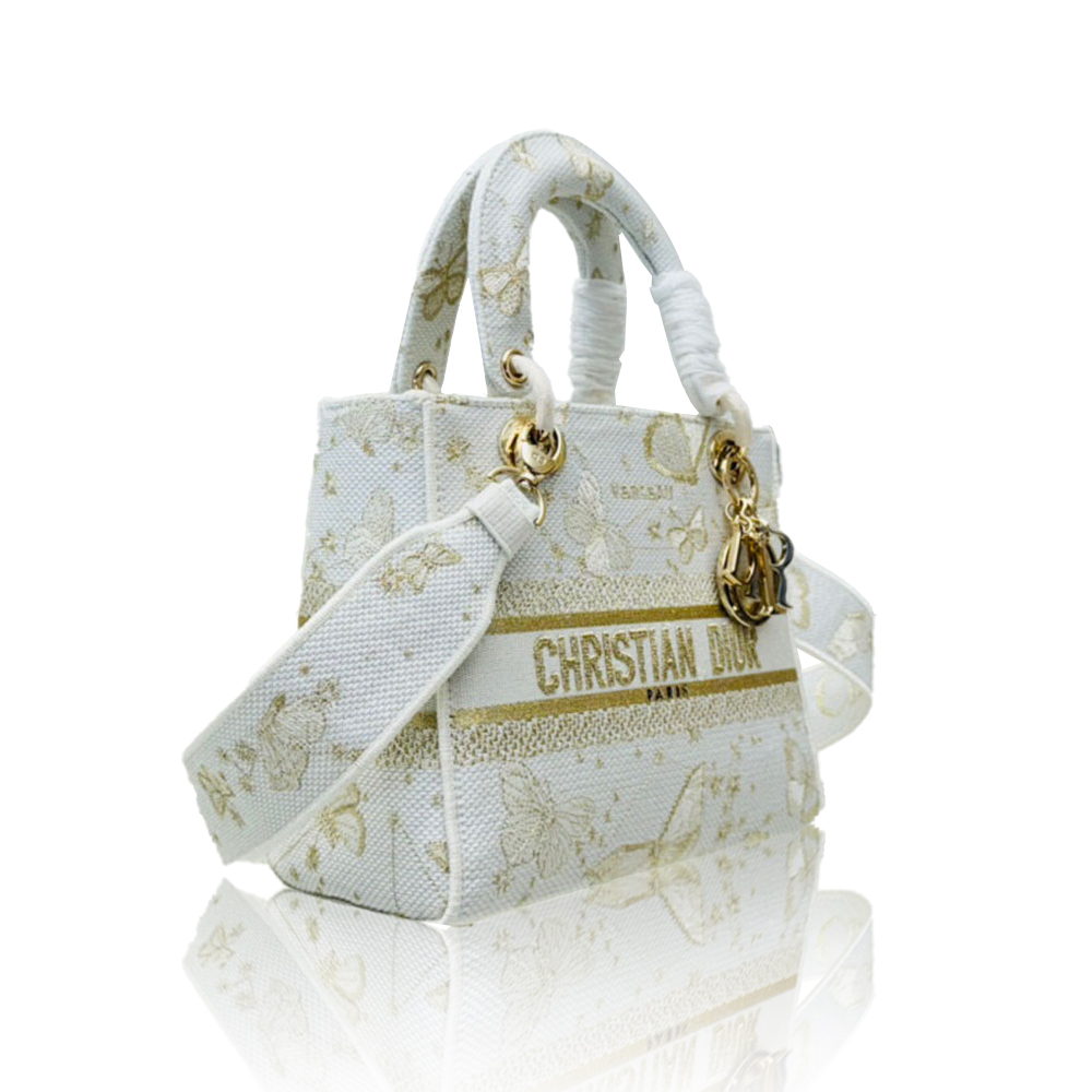 Dior The LADY D-LITE Bag MM-Butterfly Zodiac - Image 1