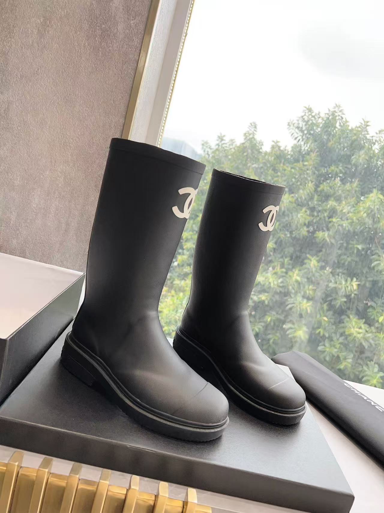 Chanel Rain Boots - Image 2