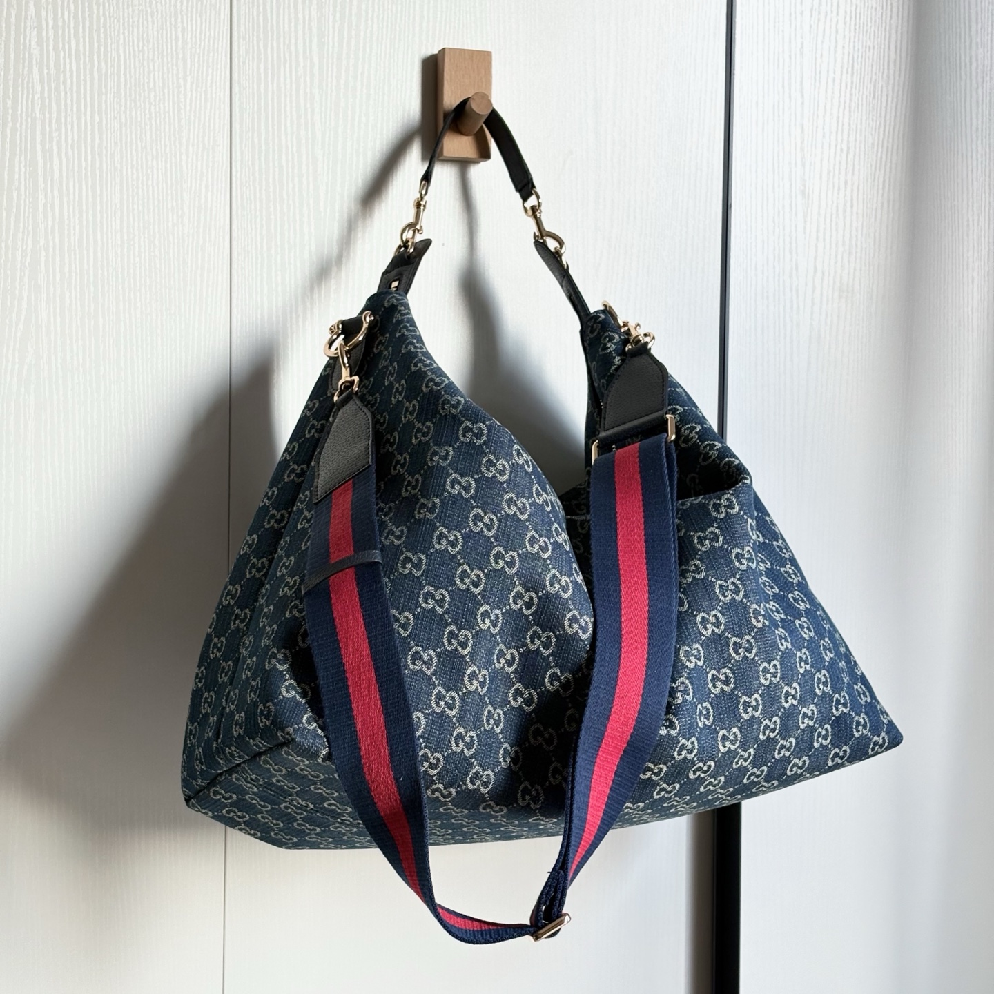 Gucci GG Canvas Brera Crossbody Bag - Image 9