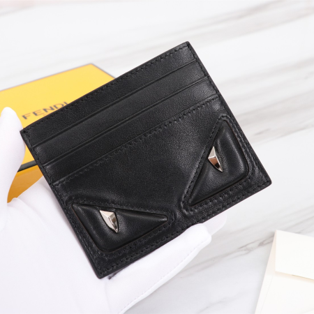 FENDI Leather Card Holder - Image 9