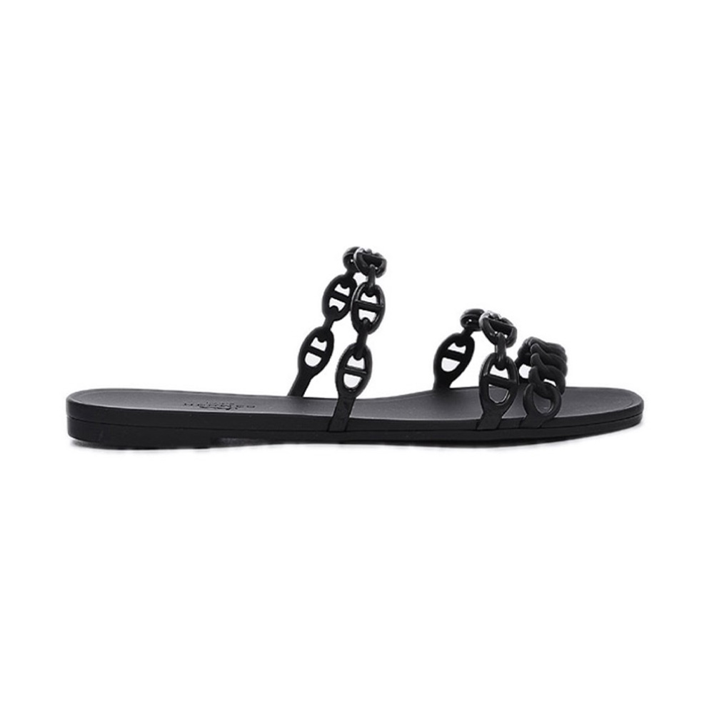 Hermes Shoes Island Flat Slppers Slide Sandal - Image 1