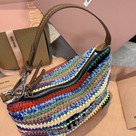 Miu Miu Crochet Pouch 10A - Image 3