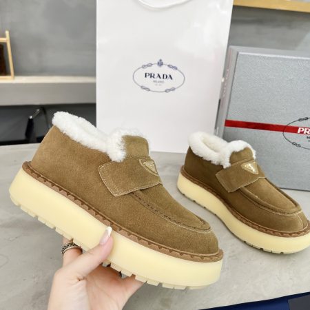 Prada Wool Shoes - Image 3