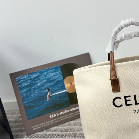 Celine Canvas Tote Bag - Image 3