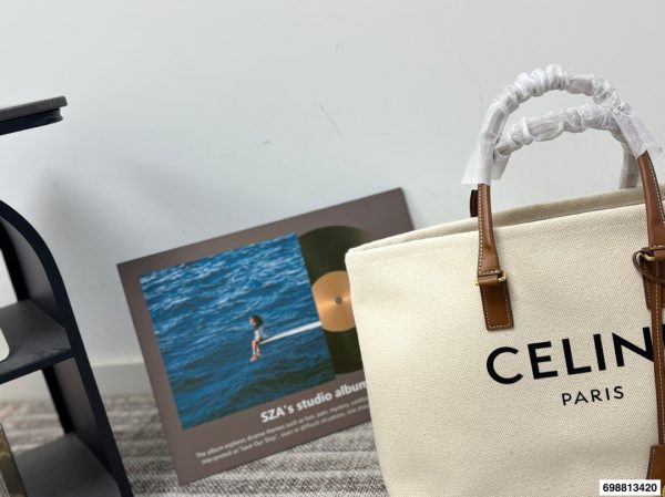 Celine Canvas Tote Bag