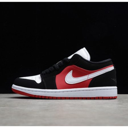 Jordan 1 Low Black White Gym Red (W) DC0774-016
