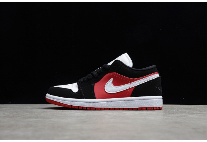 Jordan 1 Low Black White Gym Red (W) DC0774-016 - Image 1